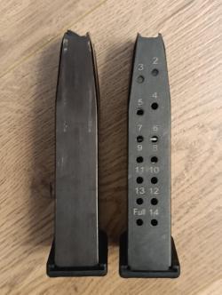 Магазин Grand Power T11 TQ1 (с отверстиями) и аксессуары. До 15 патронов.