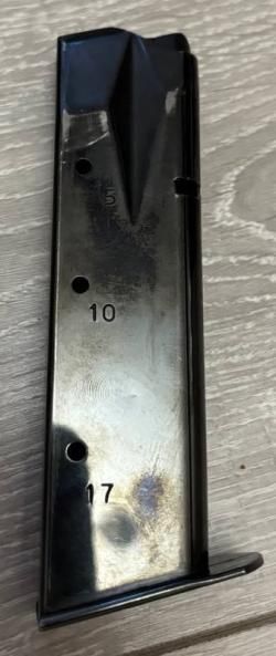 Магазин MecGar для Р226 17 рядный.