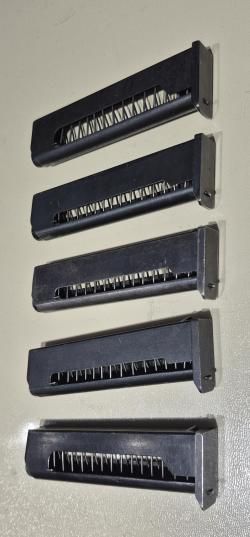 Магазин ПМ (9 мм, стальной подаватель, стальная пятка) 