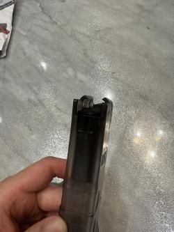 Магазин PUF GUN для Сайга 9 и TR9S прозрачный на 20 патронов