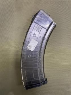 Магазин PUFGUN АК Вепрь 7,62 (30м) прозрачный