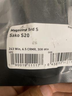 Магазин Sako s20