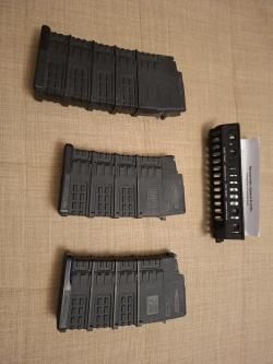 Магазины и цевье на Сайгу-308