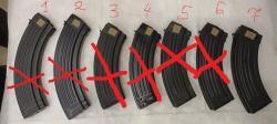 Магазины металлические ребристые от АКМ, РПК 7,62*39