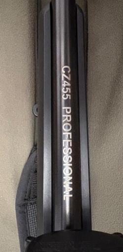 Cz 455 professional 22 lr