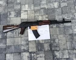 Автомат учебный "Концерн Калашников" АК74-СУ в дереве "Люкс", стационарный приклад