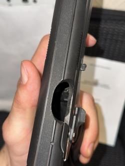 Макет CZ-75 SP-01 Shadow. Из спортивного 9х19