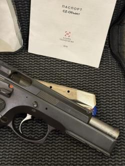 Макет CZ-75 SP-01 Shadow. Из спортивного 9х19