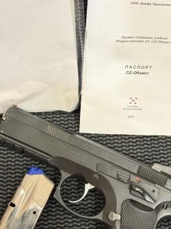 Макет CZ-75 SP-01 Shadow. Из спортивного 9х19