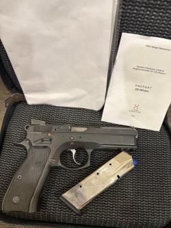 Макет CZ-75 SP-01 Shadow. Из спортивного 9х19