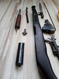 Макет карабина Симонова СКС