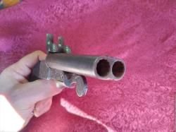 Макет ммг пистолет двухствольный шпилечный 