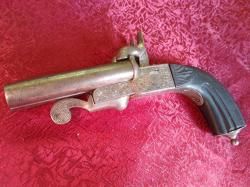 Макет ммг пистолет двухствольный шпилечный 