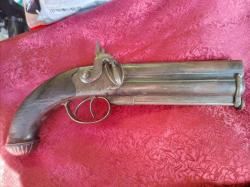 Макет ммг пистолет курковый Англия 19 век