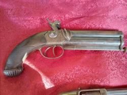 Макет ммг пистолет курковый Англия 19 век