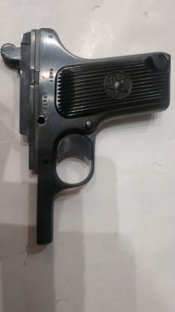 Макет ММГ пистолета ТТ30 заводской номер №11019 1934 года выпуска.