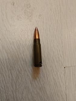 Макет патрона 7.62 39. 30шт.