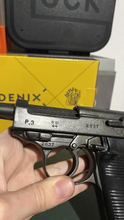 Макет пистолета Walther от Denix