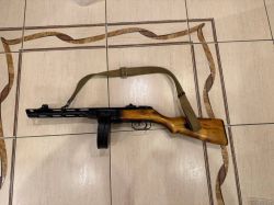 Макет ППШ 1945 года из боевого! Идеально для 9 мая!
