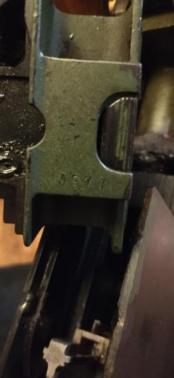 Макет пулемета Максим (1935г)на универсальном станке Владимирова ( зенитно-пехотный)