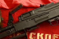 Макет пулемета Калашникова ПКМ 1974 года №ПН 176