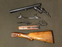 Макет обреза ружья ТОЗ-63, курковка, горизонталка ММГ (с паспортом и сертификатом)