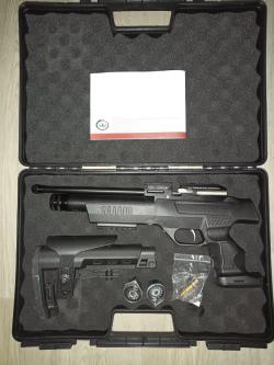 Пневматический пистолет Kral Puncher NP-01 PCP NP01 (4.5 мм, пластик) crosman 1760 2240