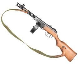 Макет сувенирный пистолет-пулемет ППШ DE-9301