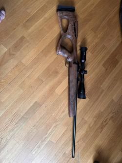 Малокалиберная винтовка ATAMAN МЕ16 22LR 22 WMR орех Люкс