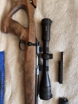 Малокалиберная винтовка ATAMAN МЕ16 22LR 22 WMR орех Люкс