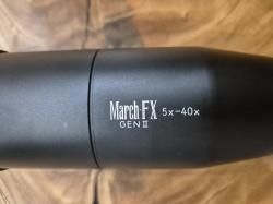 March FX 5-40 Gen 2 FML-PDKI 0.1mil FFP