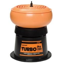 Машинка для чистки гильз "Lyman Pro 1200 Turbo Tumbler" + образив Lyman