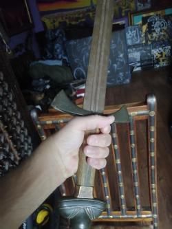 Мечь. Сплав, титан. 