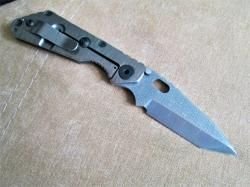 Mick Strider / Duane Dwyer Custom SNG Damascus 