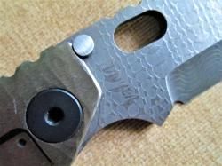 Mick Strider / Duane Dwyer Custom SNG Damascus 