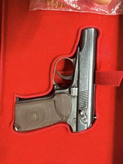 Миниатюрный стреляющий пистолет ПМ (1:2.5) арт. 9005086905