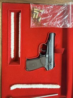 Миниатюрный стреляющий пистолет ПМ (1:2.5) арт. 9005086905