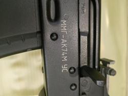 ММГ АК 74 М УС   (НОВЫЙ) БРЕЗЕНТОВЫЙ РЕМЕНЬ В ПОДАРОК 