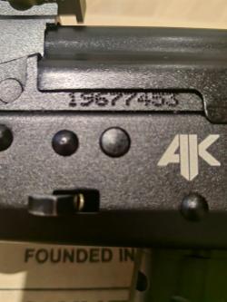 ММГ АК 74 М УС   (НОВЫЙ) БРЕЗЕНТОВЫЙ РЕМЕНЬ В ПОДАРОК 