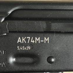 ММГ Макет учебный автомат Калашникова АК74М-М