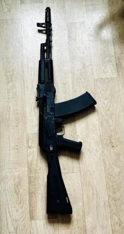 ММГ Макет учебный автомат Калашникова АК74М-М