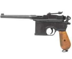 ММГ Пистолет Mauser C96, Маузер К96 (Denix, 1896 г, Германия, деревянная рукоять)