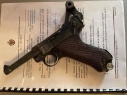 ММГ Пистолета люгер парабеллум 1937 года выпуска с экспертизой ЗАТО