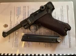 ММГ Пистолета люгер парабеллум 1937 года выпуска с экспертизой ЗАТО