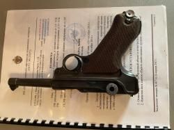 ММГ Пистолета люгер парабеллум 1937 года выпуска с экспертизой ЗАТО