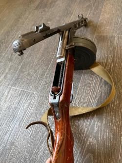 ММГ ППШ-41 1945 г. № совпадают, документы, полный комплект  