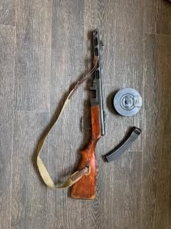 ММГ ППШ-41 (1945 г.), оригинал, весь на одном номере, с документами !!! СРОЧНО !!!