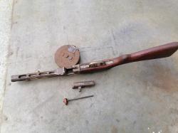 ММГ ППШ Пистолет - пулемёт Шпагина. Взвод-спуск штатно.