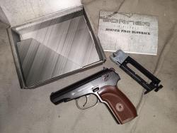  пистолет Gletcher Colt CLT 1911 4.5 мм (Blowback)  макаров блоубэк Umarex PM Ultra