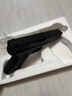 Модель пистолета (KJW) G17 металл (KP-17) (Черный)